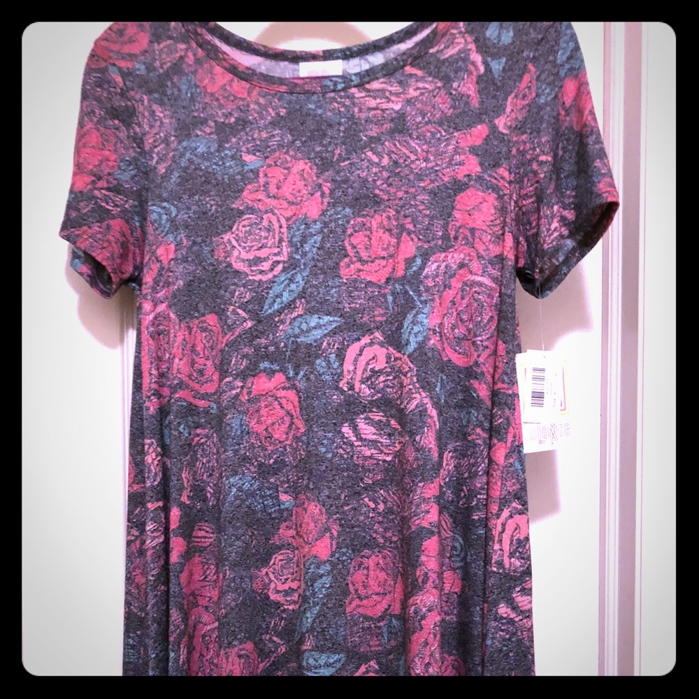 LuLaRoe Floral Print Carly XS